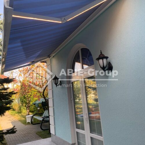 Фотографии выполненных работ компании «ABIE-GROUP» Испанских кассетных маркиз KYMA. дер.Барвиха, Одинцовский городской округ, Московская область.